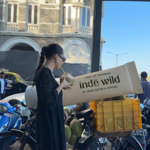 Arriving in India - Dewy Lips